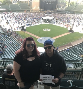 Richard and Sarah attended Foo Fighters on Jul 30th 2018 via VetTix 