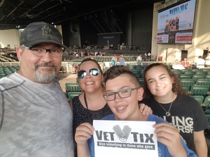 Jose attended Pentatonix With Special Guests Echosmith and Calum Scott on Jul 26th 2018 via VetTix 