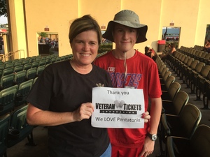 SherryLynn attended Pentatonix With Special Guests Echosmith and Calum Scott on Jul 26th 2018 via VetTix 