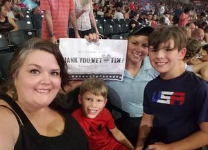 Kristin attended Pentatonix With Special Guests Echosmith and Calum Scott on Jul 26th 2018 via VetTix 