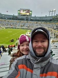 Joshua attended Green Bay Packers vs. Arizona Cardinals - NFL on Dec 2nd 2018 via VetTix 