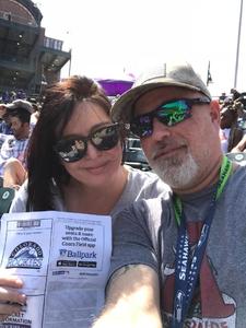 Shawn attended Colorado Rockies vs San Diego Padres - MLB on Aug 23rd 2018 via VetTix 