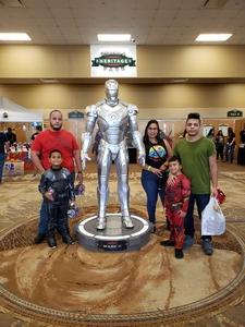 Nilza attended Infinity Toy and Comic Con on Aug 25th 2018 via VetTix 
