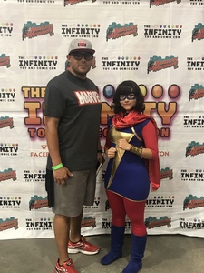 Daniel attended Infinity Toy and Comic Con on Aug 25th 2018 via VetTix 