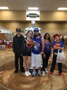 Julio attended Infinity Toy and Comic Con on Aug 25th 2018 via VetTix 