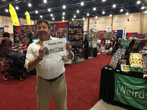 Michael attended Infinity Toy and Comic Con on Aug 25th 2018 via VetTix 