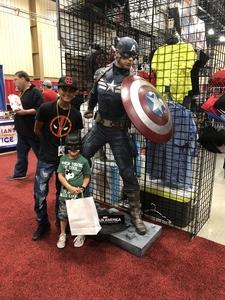 Xavier attended Infinity Toy and Comic Con on Aug 25th 2018 via VetTix 