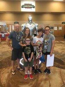 Jonathan attended Infinity Toy and Comic Con on Aug 25th 2018 via VetTix 