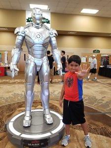 Gilbert attended Infinity Toy and Comic Con on Aug 25th 2018 via VetTix 