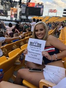 Bethany attended Taylor Swift Reputation Stadium Tour on Aug 7th 2018 via VetTix 
