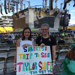 Patrick attended Taylor Swift Reputation Stadium Tour on Aug 7th 2018 via VetTix 