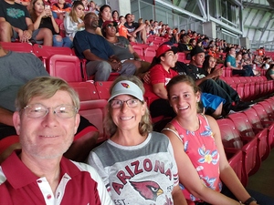 Jay attended Arizona Cardinals vs. Denver Broncos - NFL Preseason on Aug 30th 2018 via VetTix 