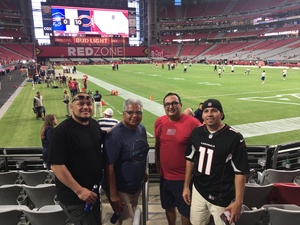Jose attended Arizona Cardinals vs. Denver Broncos - NFL Preseason on Aug 30th 2018 via VetTix 