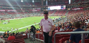 Harry attended Arizona Cardinals vs. Denver Broncos - NFL Preseason on Aug 30th 2018 via VetTix 
