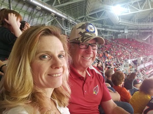 Arthur attended Arizona Cardinals vs. Denver Broncos - NFL Preseason on Aug 30th 2018 via VetTix 