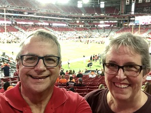 Dennis attended Arizona Cardinals vs. Denver Broncos - NFL Preseason on Aug 30th 2018 via VetTix 