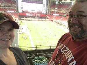 Don attended Arizona Cardinals vs. Denver Broncos - NFL Preseason on Aug 30th 2018 via VetTix 