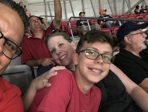 JUSTIN attended Arizona Cardinals vs. Denver Broncos - NFL Preseason on Aug 30th 2018 via VetTix 