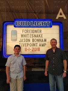 Jukebox Heroes Foreigner with Whitesnake, Jason Bonham's Led Zeppelin - Reserved Seats