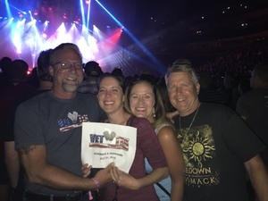 ROBERT attended Godsmack / Shinedown with special guests Like A Storm on Jul 31st 2018 via VetTix 