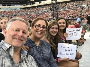Jovi TP attended Taylor Swift Reputation Stadium Tour on Aug 14th 2018 via VetTix 