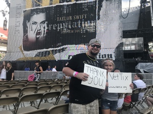Mike attended Taylor Swift Reputation Stadium Tour on Aug 14th 2018 via VetTix 