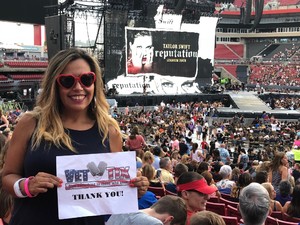 M. Aguilar attended Taylor Swift Reputation Stadium Tour on Aug 14th 2018 via VetTix 