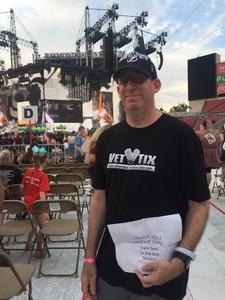Adam attended Taylor Swift Reputation Stadium Tour on Aug 14th 2018 via VetTix 