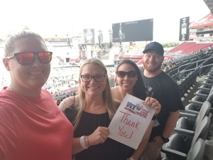 Brandi attended Taylor Swift Reputation Stadium Tour on Aug 14th 2018 via VetTix 