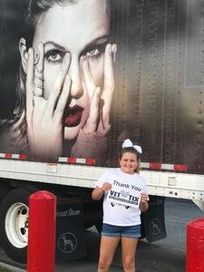 Ray attended Taylor Swift Reputation Stadium Tour on Aug 14th 2018 via VetTix 
