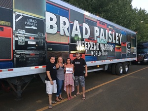Dennis attended Brad Paisley Tour 2018 - Country on Aug 30th 2018 via VetTix 