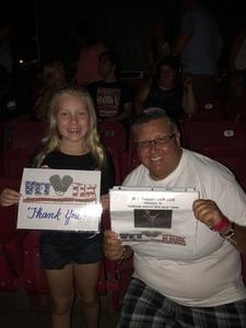 Stephen attended Brad Paisley Tour 2018 - Country on Aug 30th 2018 via VetTix 