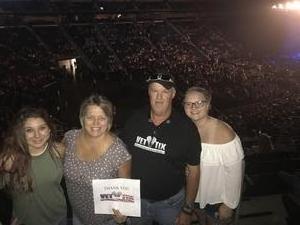 William attended Sugarland Still the Same 2018 Tour on Aug 3rd 2018 via VetTix 