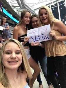 Jacob attended Taylor Swift Reputation Stadium Tour - Pop on Aug 31st 2018 via VetTix 