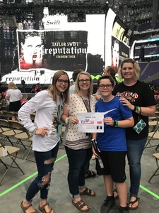 Nathan attended Taylor Swift Reputation Stadium Tour - Pop on Aug 31st 2018 via VetTix 