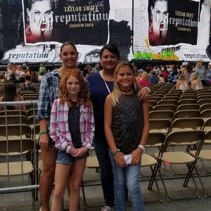 Alicia attended Taylor Swift Reputation Stadium Tour - Pop on Aug 31st 2018 via VetTix 