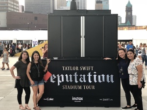 Pa Xiong attended Taylor Swift Reputation Stadium Tour - Pop on Aug 31st 2018 via VetTix 