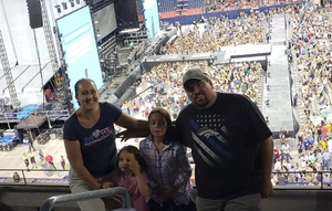 Beth attended Luke Bryan: What Makes You Country Tour 2018 - Country on Aug 4th 2018 via VetTix 
