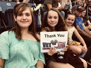 MICHELLE attended Luke Bryan: What Makes You Country Tour 2018 - Country on Aug 4th 2018 via VetTix 