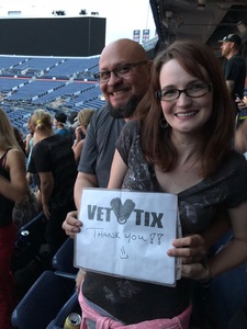 Luis attended Luke Bryan: What Makes You Country Tour 2018 - Country on Aug 4th 2018 via VetTix 