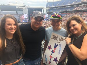 Mike attended Luke Bryan: What Makes You Country Tour 2018 - Country on Aug 4th 2018 via VetTix 