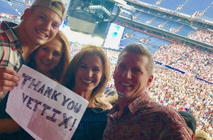 The Maces attended Luke Bryan: What Makes You Country Tour 2018 - Country on Aug 4th 2018 via VetTix 