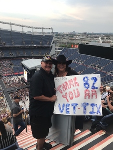 ruben attended Luke Bryan: What Makes You Country Tour 2018 - Country on Aug 4th 2018 via VetTix 
