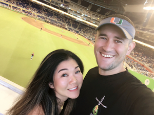 Daniel attended Miami Marlins vs. Atlanta Braves - MLB on Aug 26th 2018 via VetTix 