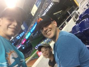 Adam attended Miami Marlins vs. Atlanta Braves - MLB on Aug 26th 2018 via VetTix 
