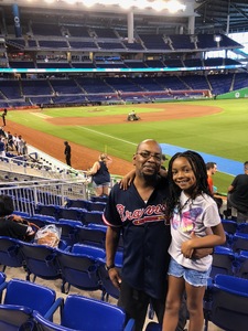Christopher attended Miami Marlins vs. Atlanta Braves - MLB on Aug 26th 2018 via VetTix 