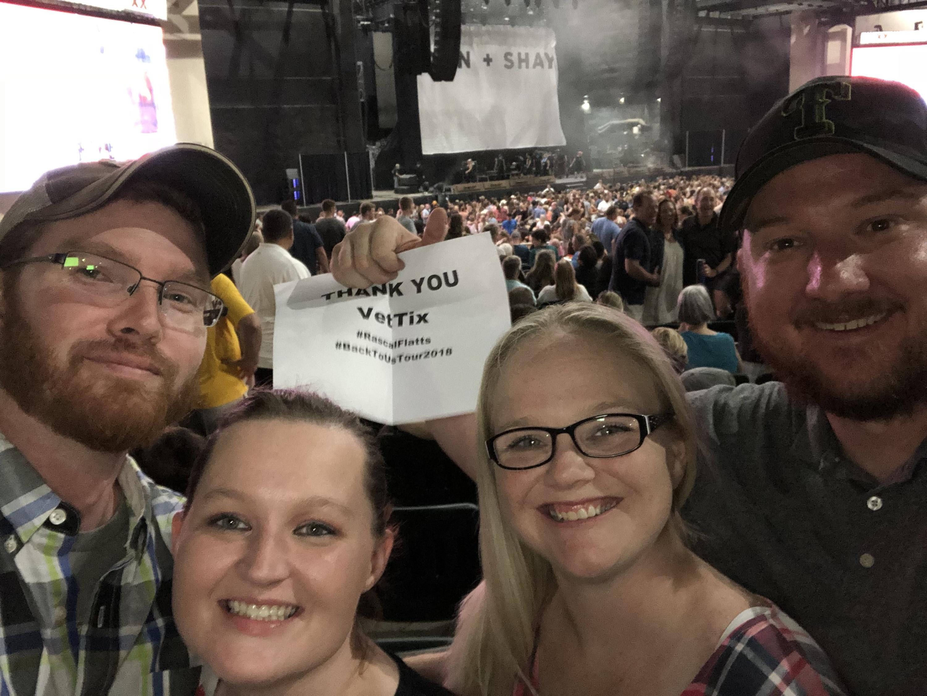 Rascal Flatts: Back to US Tour 2018