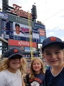 NICHOLAS attended Detroit Tigers vs. Minnesota Twins - MLB on Aug 12th 2018 via VetTix 