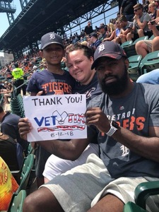 Robert attended Detroit Tigers vs. Minnesota Twins - MLB on Aug 12th 2018 via VetTix 