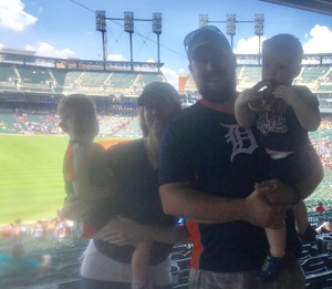 Chelsea S. attended Detroit Tigers vs. Minnesota Twins - MLB on Aug 12th 2018 via VetTix 